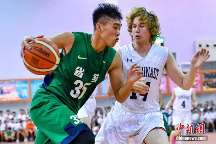 　　資料圖：中美青少年籃球友誼賽。<a target='_blank' href='http://www.chinanews.com/'>中新社</a>記者 陳驥旻 攝