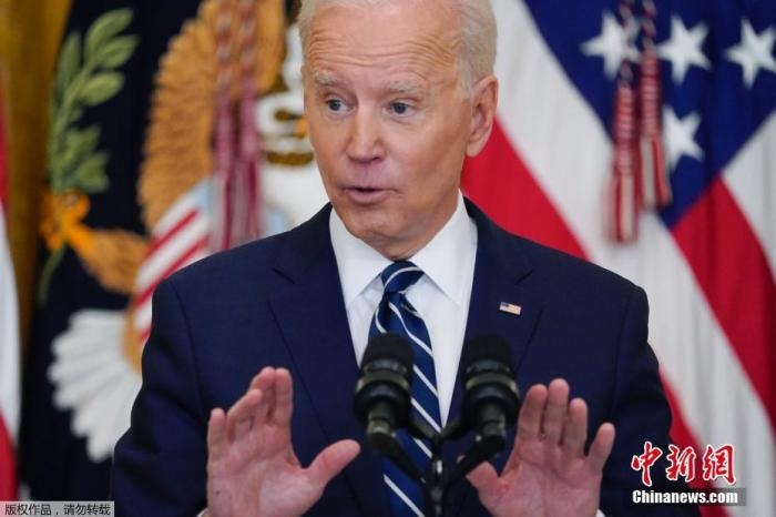 資料圖：美國總統(tǒng)拜登。