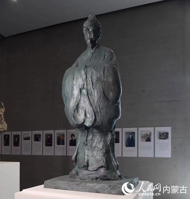 吳為山作品《管子》。實(shí)習(xí)生 楊光攝