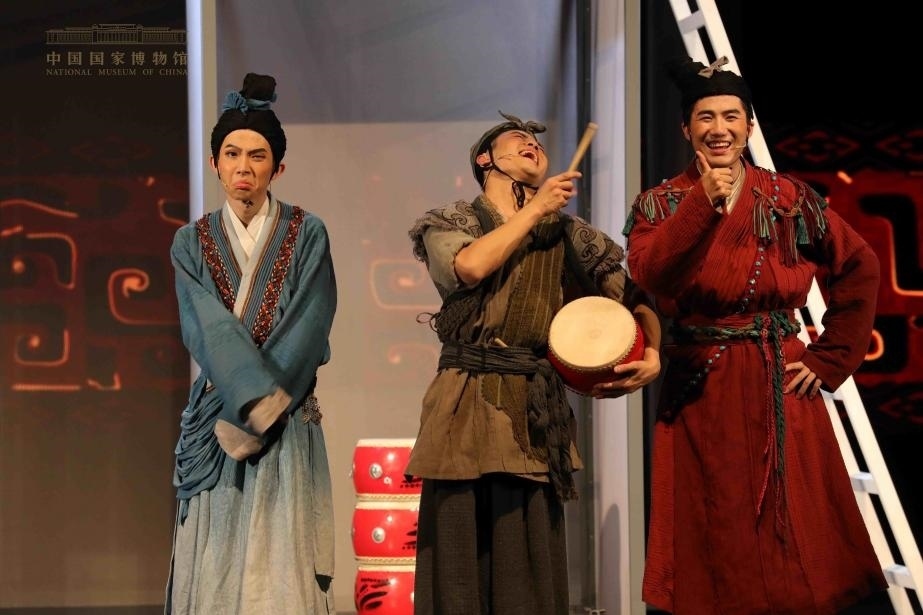 舞臺(tái)劇《盛世歡歌》現(xiàn)場(chǎng)。主辦方供圖