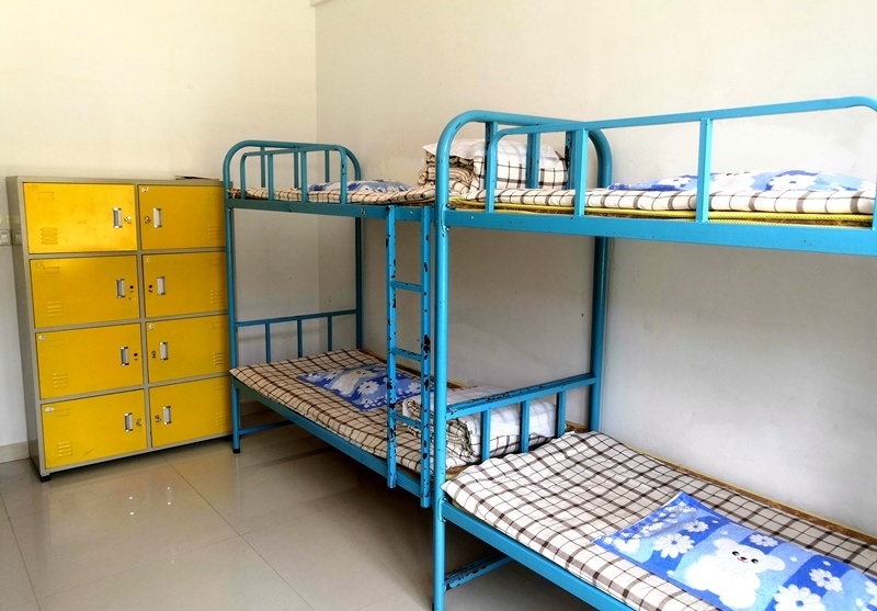 學(xué)生住宿午休的宿舍。人民網(wǎng)記者 孫博洋攝