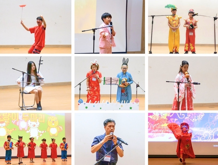 “詩意江西”——第十九屆“中韓緣”中國文化大賽決賽暨頒獎(jiǎng)典禮17日在韓國國會議員會館舉行。韓中文化友好協(xié)會供圖