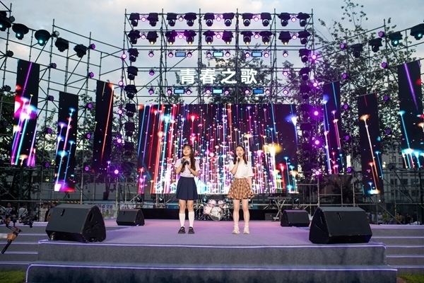歌會(huì)現(xiàn)場(chǎng)。人民網(wǎng)記者 翁奇羽攝