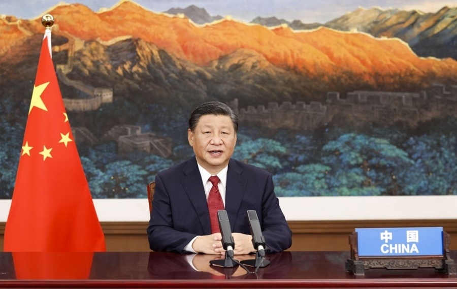 2021年9月21日，國家主席習(xí)近平在北京以視頻方式出席第七十六屆聯(lián)合國大會一般性辯論并發(fā)表題為《堅定信心 共克時艱 共建更加美好的世界》的重要講話。