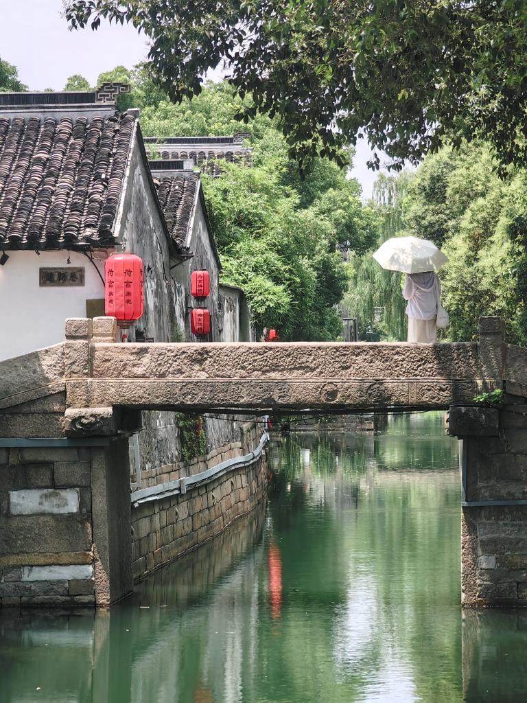 7月6日拍攝的平江歷史文化街區(qū)一景。新華社記者 楊依軍 攝