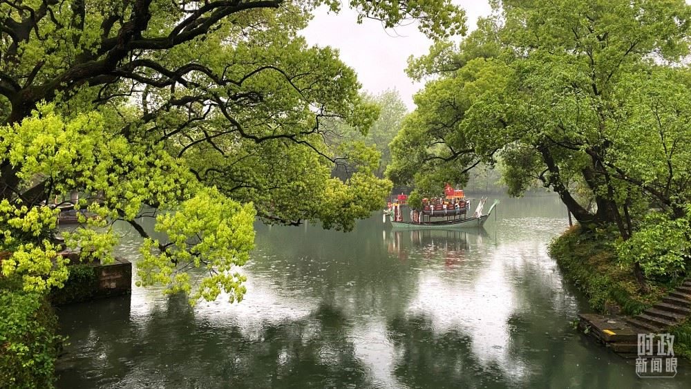 杭州西溪國(guó)家濕地公園是全國(guó)首個(gè)國(guó)家濕地公園。（總臺(tái)央視記者李輝拍攝）