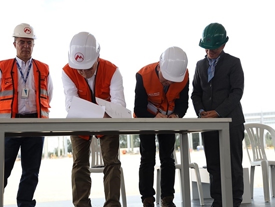 建設(shè)期開工令正式簽署。波哥大地鐵一號線項目公司供圖