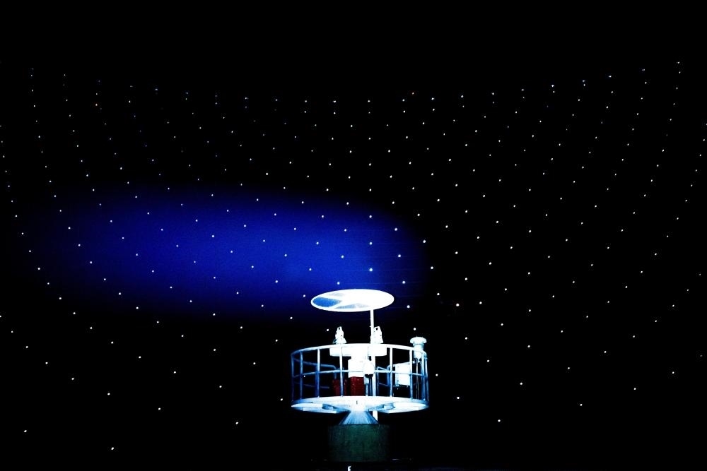 2021年3月29日拍攝的“中國天眼”測(cè)量基墩（維護(hù)保養(yǎng)期間拍攝）。新華社記者 歐東衢 攝