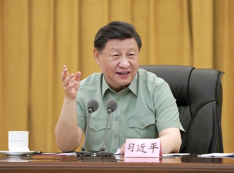 2023年7月26日，習(xí)近平到西部戰(zhàn)區(qū)空軍視察。
