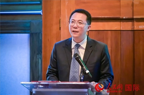 吳文海致辭。人民網(wǎng) 郭錦標(biāo)攝