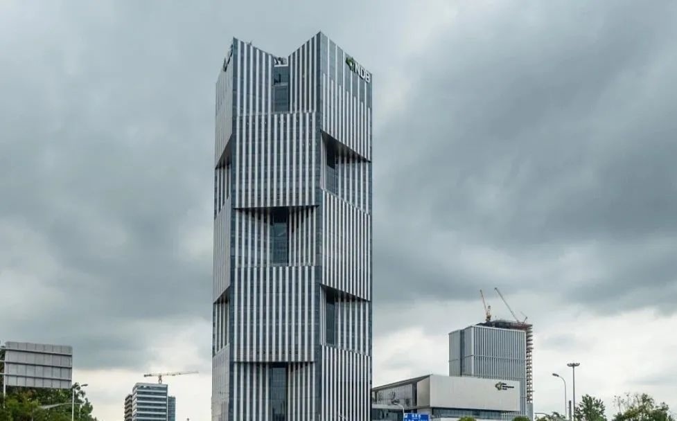 上海浦東新區(qū)，金磚國家新開發(fā)銀行總部大樓。