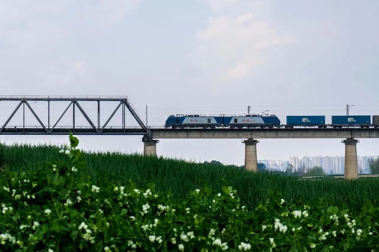 國鐵集團發(fā)布中歐班列全程時刻表成果。國鐵集團供圖