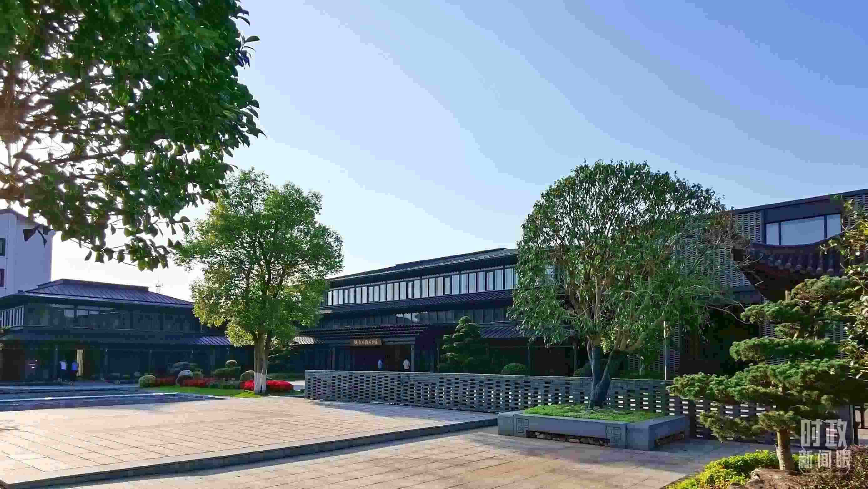 △楓橋經(jīng)驗(yàn)陳列館。（總臺(tái)央視記者陳漢章拍攝）