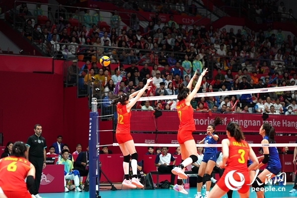 比賽現(xiàn)場。人民網(wǎng)記者 胡雪蓉攝