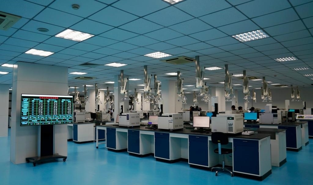 近日拍攝的公司檢驗(yàn)計(jì)量中心。新華社記者 胡晨歡 攝