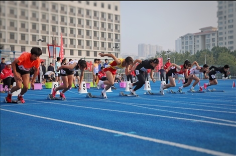 第59屆北京市中學(xué)生田徑運(yùn)動(dòng)會(huì)暨北京學(xué)生金奧運(yùn)動(dòng)隊(duì)田徑運(yùn)動(dòng)會(huì)。北京市教委供圖