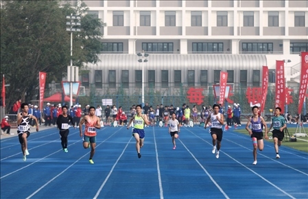 第59屆北京市中學(xué)生田徑運(yùn)動(dòng)會(huì)暨北京學(xué)生金奧運(yùn)動(dòng)隊(duì)田徑運(yùn)動(dòng)會(huì)。北京市教委供圖