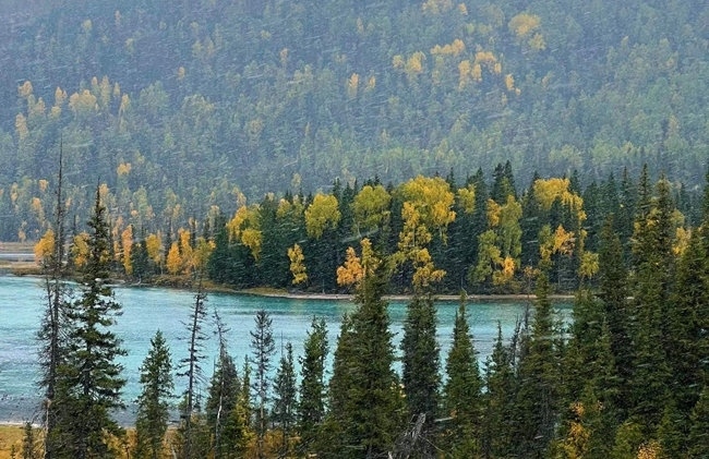禾木景區(qū)。中國(guó)鐵路烏魯木齊局集團(tuán)有限公司供圖