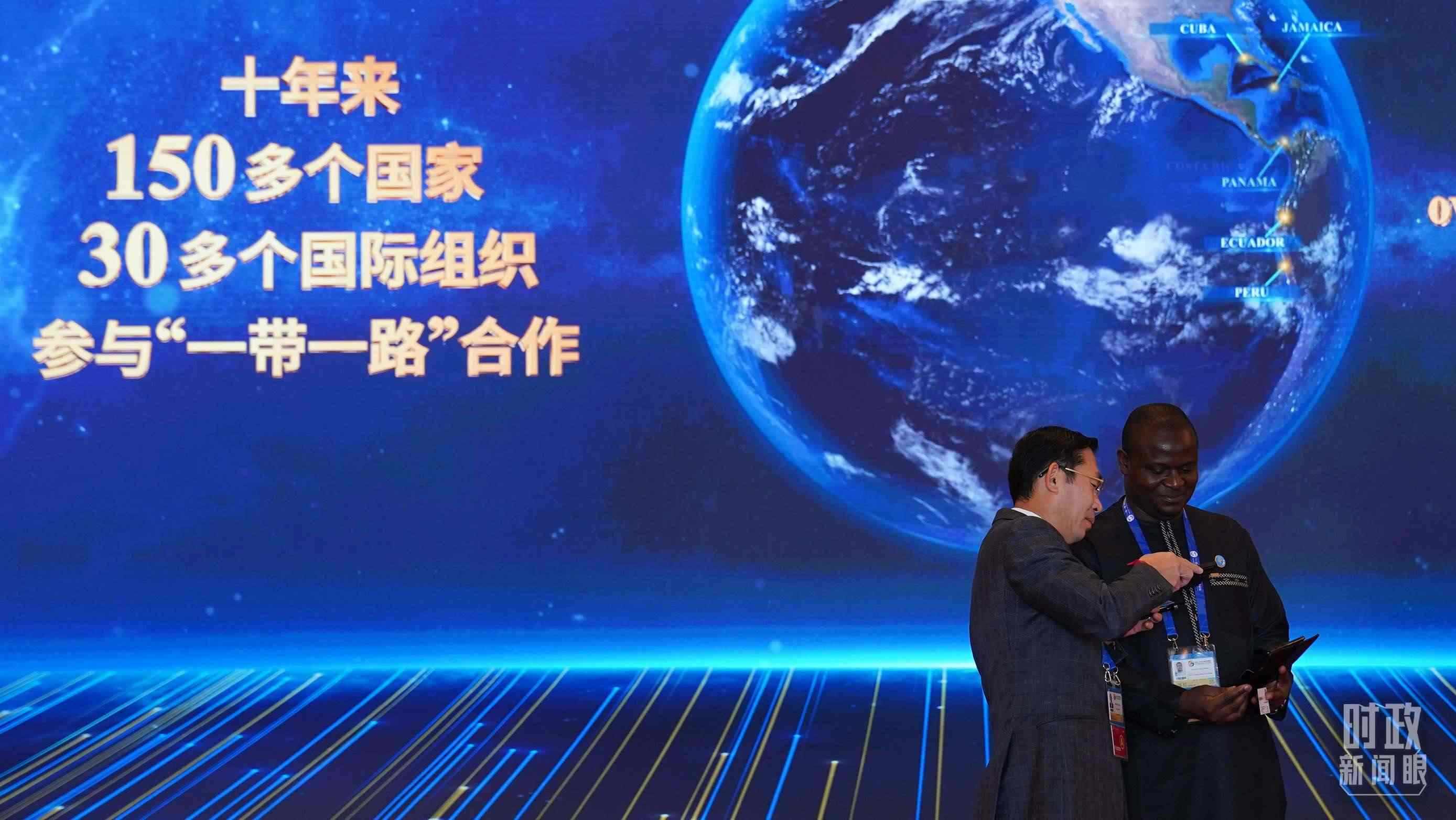 △“一帶一路”助力許多發(fā)展中國家加快邁向現(xiàn)代化的步伐。（總臺國廣記者李晉拍攝）