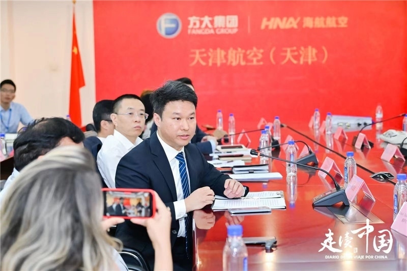 巴航工業(yè)大中華區(qū)商用飛機客戶支援經理楊海波。主辦方供圖