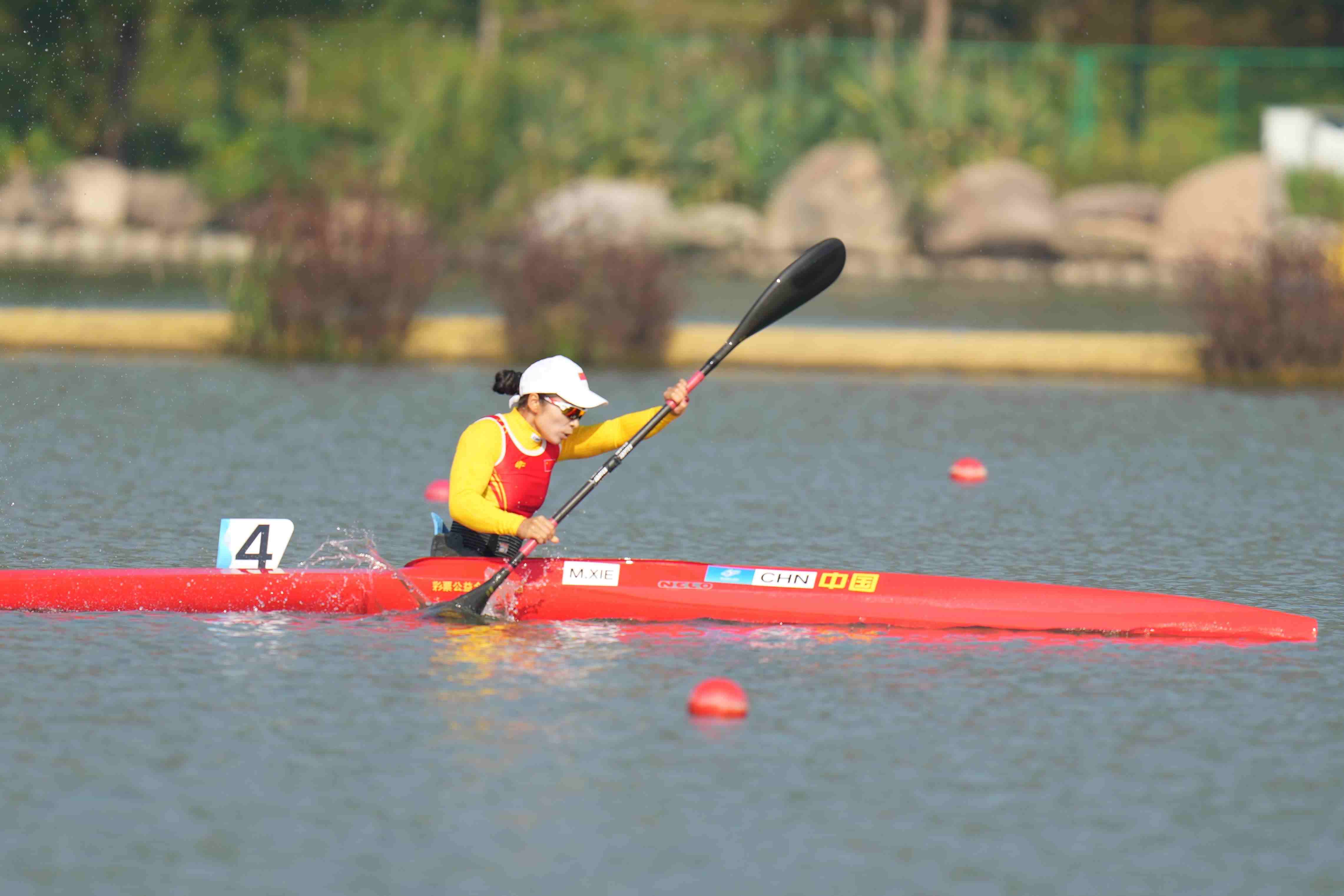 △2023年10月23日，中國(guó)選手謝毛三獲得本屆亞殘運(yùn)會(huì)首金。