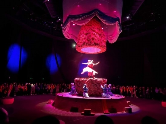 《天釀》演出場(chǎng)景。本報(bào)記者劉書文攝