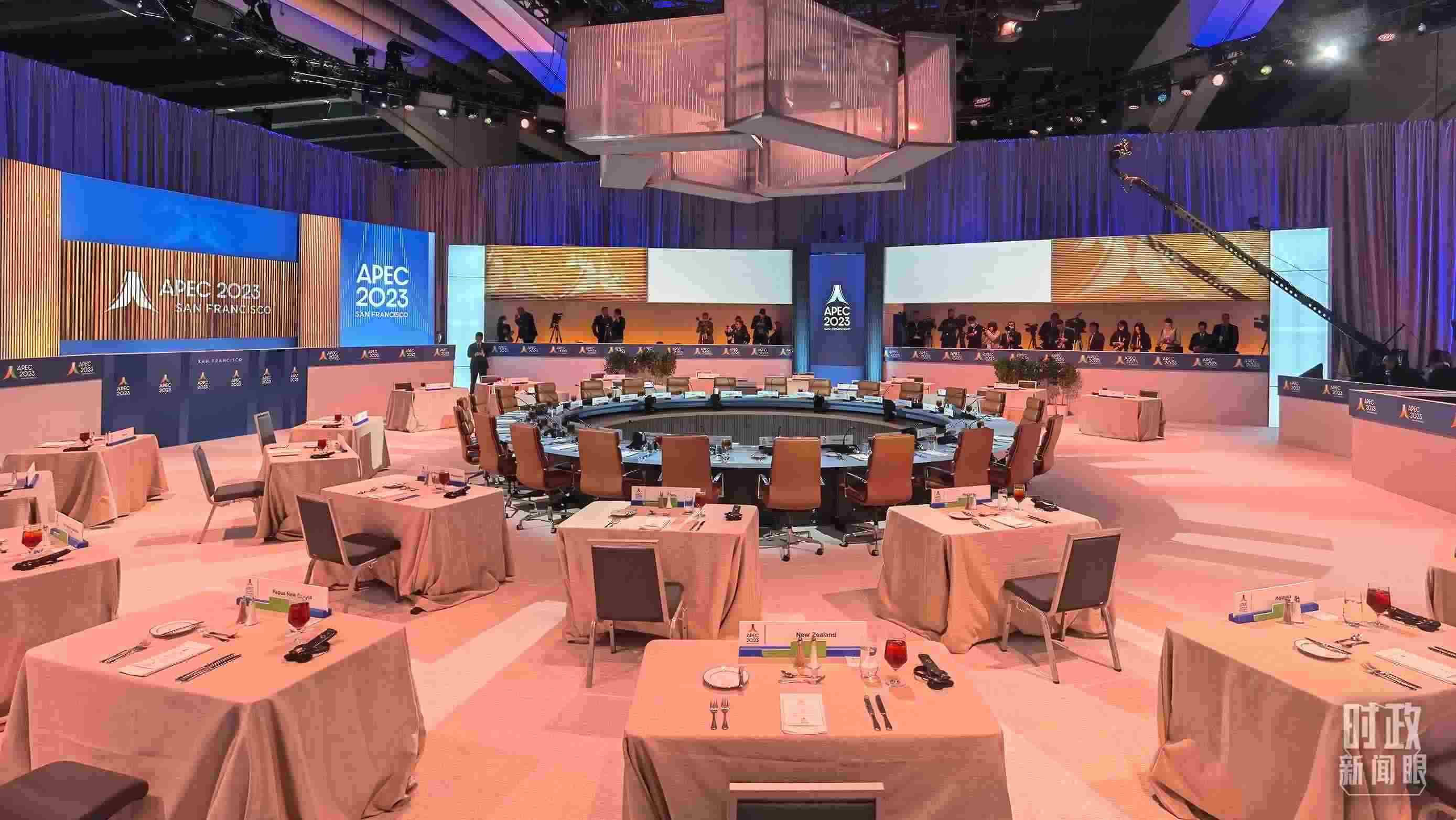 △會(huì)議開始前的現(xiàn)場(chǎng)。（總臺(tái)央視記者石丞拍攝）