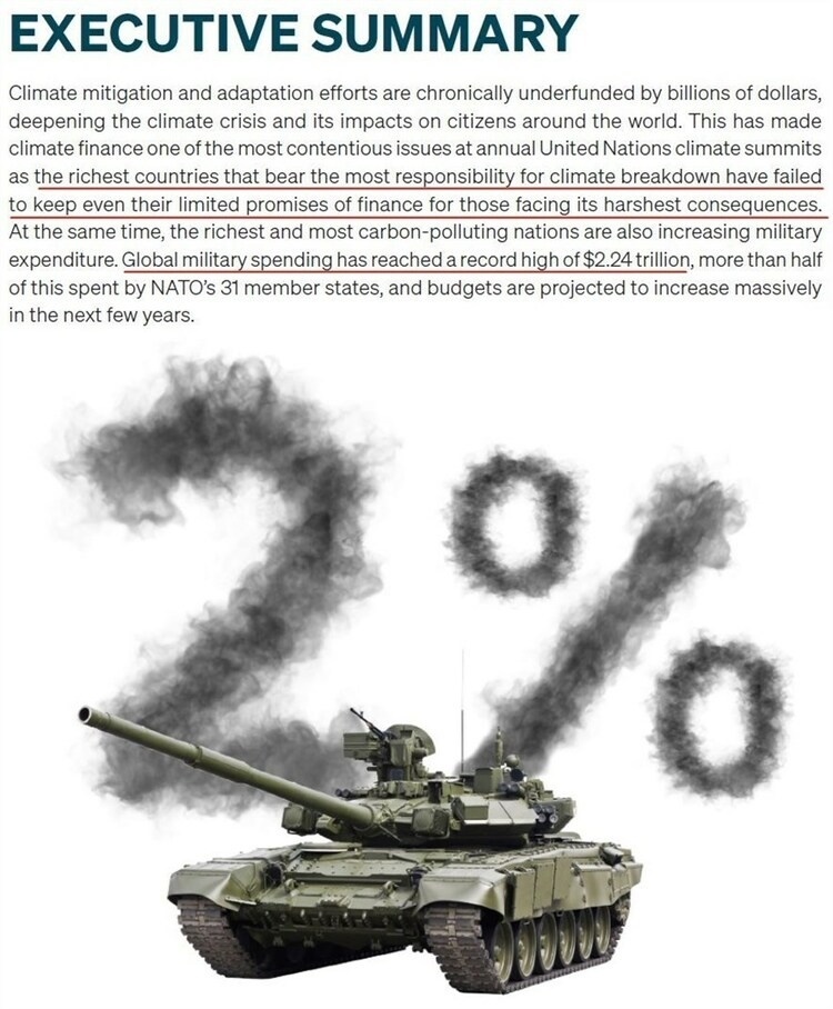 看看北約的“碳足跡”，就知道西方的氣候承諾有多扯