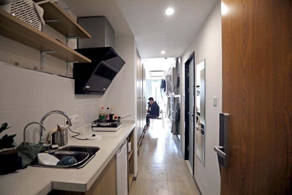 閔行區(qū)新時代城市建設者管理者之家內部設施一應俱全。