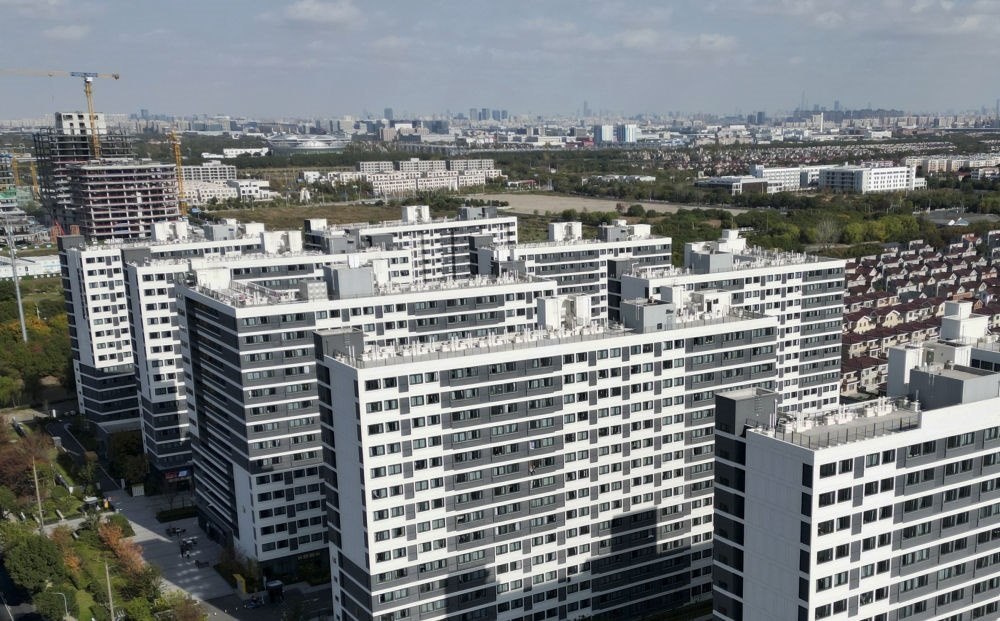 社區(qū)外景（無人機照片）。