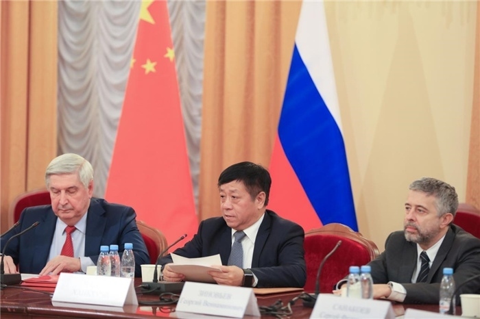 張漢暉大使致辭。駐俄羅斯使館供圖