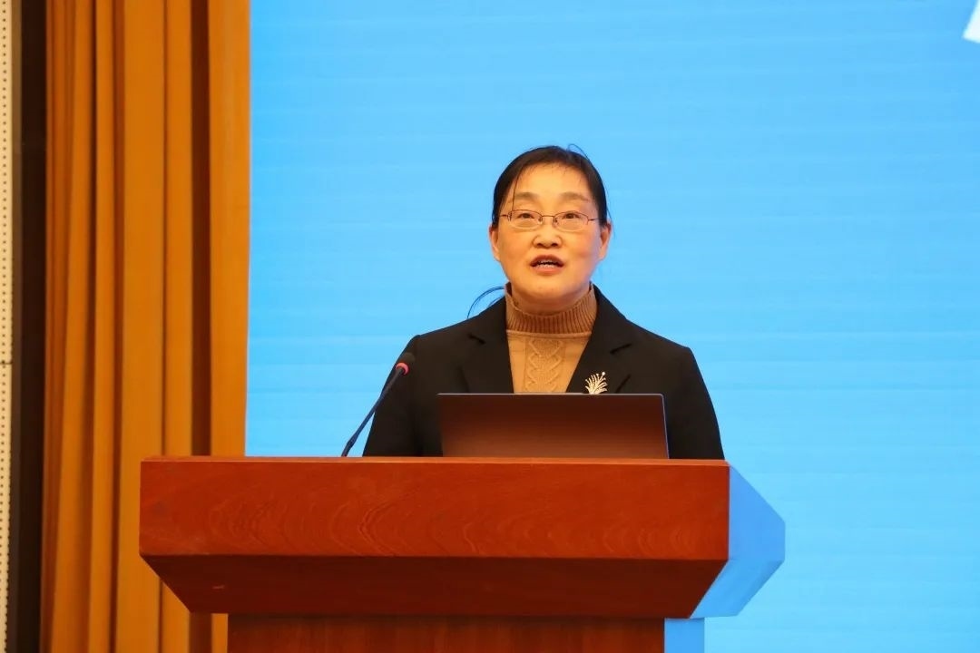 浙江省社會科學(xué)界聯(lián)合會黨組成員、秘書長劉東致辭。主辦方供圖