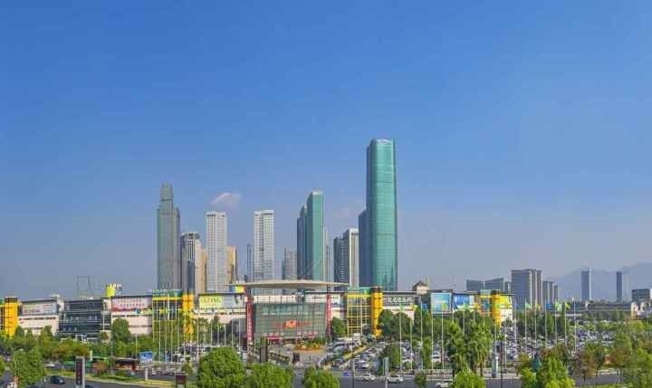 義烏城市風(fēng)貌。義烏市委宣傳部供圖