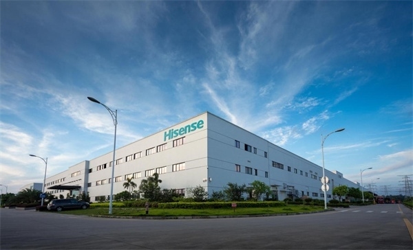 圖為海信江門(mén)“零碳工廠”。（受訪者供圖）