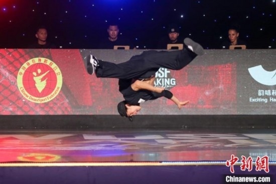 今年7月，首屆亞洲霹靂舞錦標賽在拱墅運河體育公園體育館舉行。郭天奇 攝