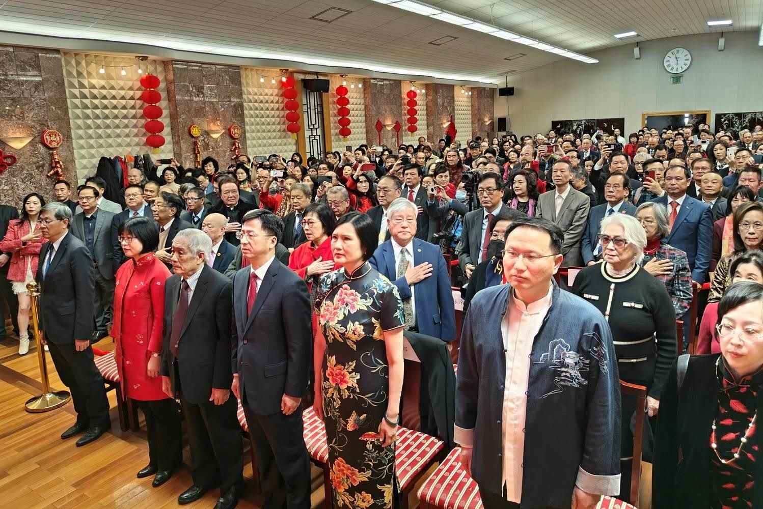 領(lǐng)區(qū)各州代表參加招待會(huì)。主辦方供圖