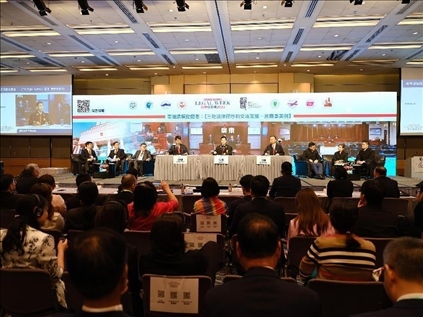 2023香港法律周，粵港澳三地聯(lián)合模擬庭審民商事案例，交流互鑒法律程序等問(wèn)題。