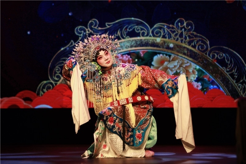 2024年“四海同春”慰?jī)S訪演團(tuán)亞太團(tuán)新西蘭惠靈頓演出現(xiàn)場(chǎng)。圖片由陸欣讌、孟韜、葉勇提供