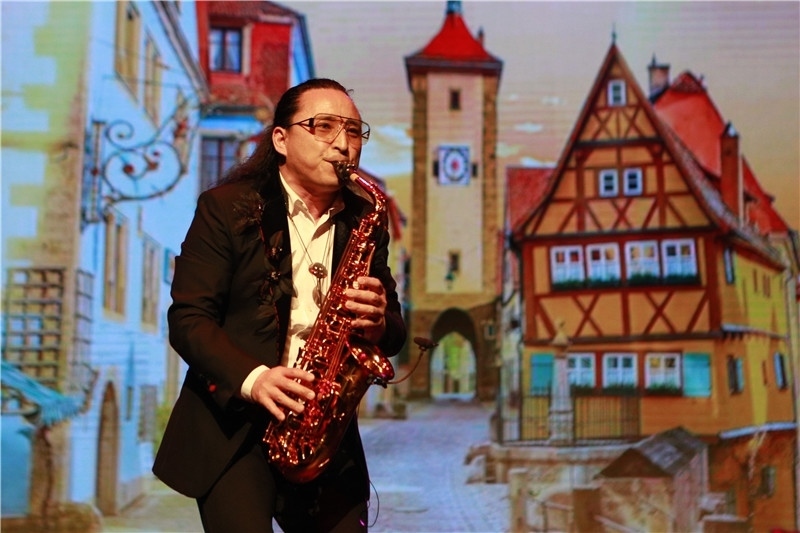 2024年“四海同春”慰?jī)S訪演團(tuán)亞太團(tuán)新西蘭惠靈頓演出現(xiàn)場(chǎng)。圖片由陸欣讌、孟韜、葉勇提供