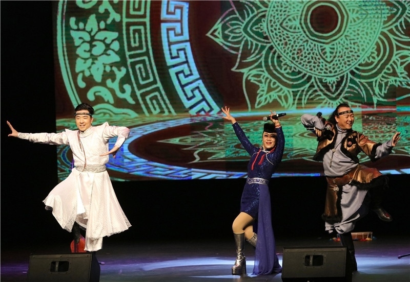 2024年“四海同春”慰?jī)S訪演團(tuán)亞太團(tuán)新西蘭惠靈頓演出現(xiàn)場(chǎng)。圖片由陸欣讌、孟韜、葉勇提供