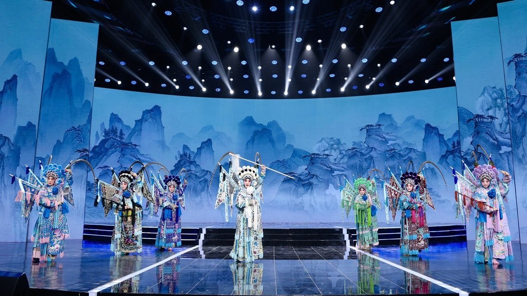 圖：秦腔戲曲《楊門女將》 表演者：惠敏莉、趙璐璐等