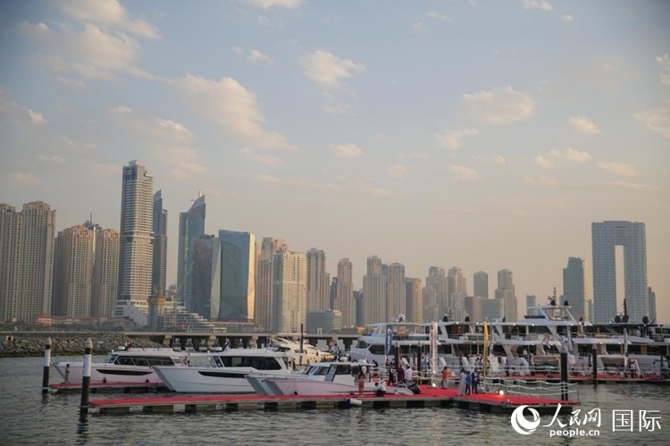 游艇展場景。人民網(wǎng) 塔里克·易卜拉欣攝