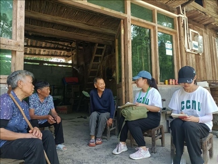 △ 2022年7月，華中師范大學(xué)生命科學(xué)學(xué)院鄉(xiāng)村振興之旅暑期實(shí)踐隊(duì)赴湖北省恩施市宣恩縣長潭河侗族鄉(xiāng)開展“生態(tài)文明助力鄉(xiāng)村振興”暑期社會實(shí)踐活動。