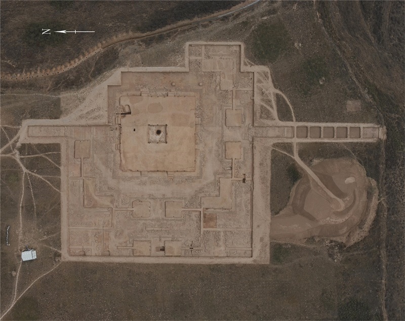 四角坪遺址平面圖。中國(guó)文物報(bào)社供圖