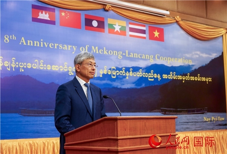 陳海大使致辭。人民網(wǎng)記者 謝佳君攝