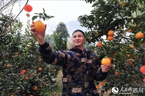 鐵牛村村民趙光進。人民網(wǎng)記者 朱虹攝