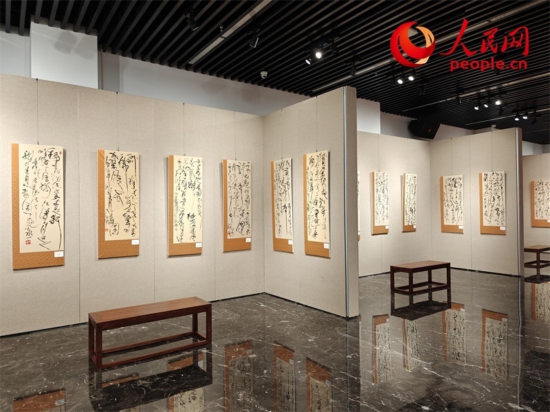 展廳現(xiàn)場。人民網(wǎng)記者 韋衍行攝