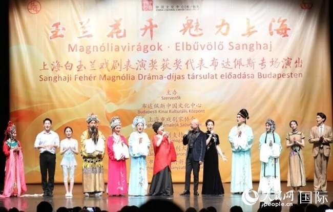 “玉蘭花開(kāi)·魅力上海”走進(jìn)布達(dá)佩斯。葉辰亮攝