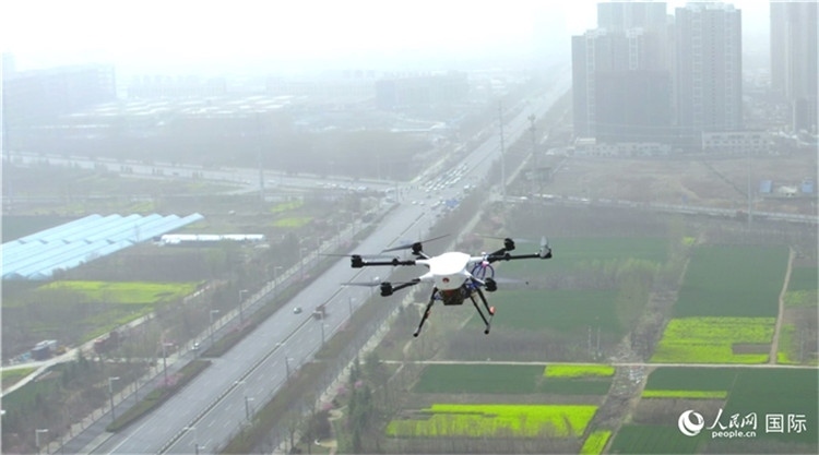 無人機。人民網記者 劉寧攝