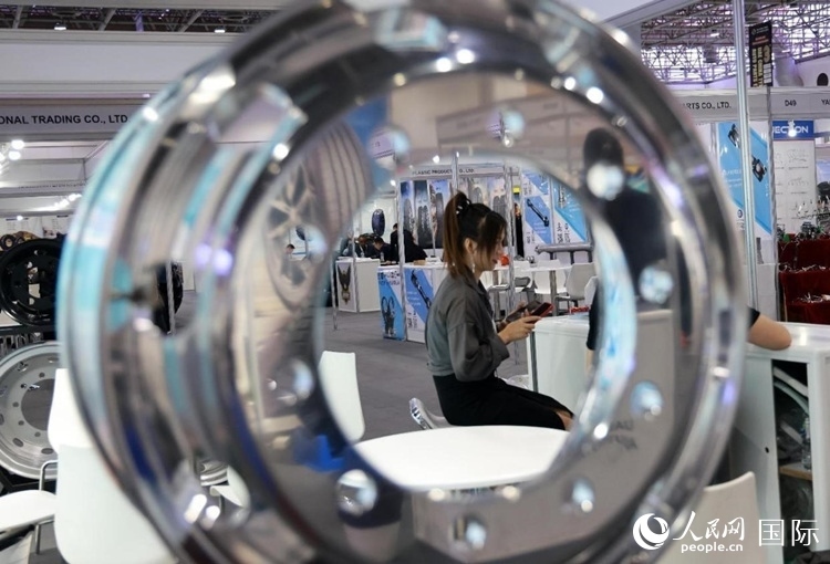 展會場景。人民網(wǎng)記者 管克江攝